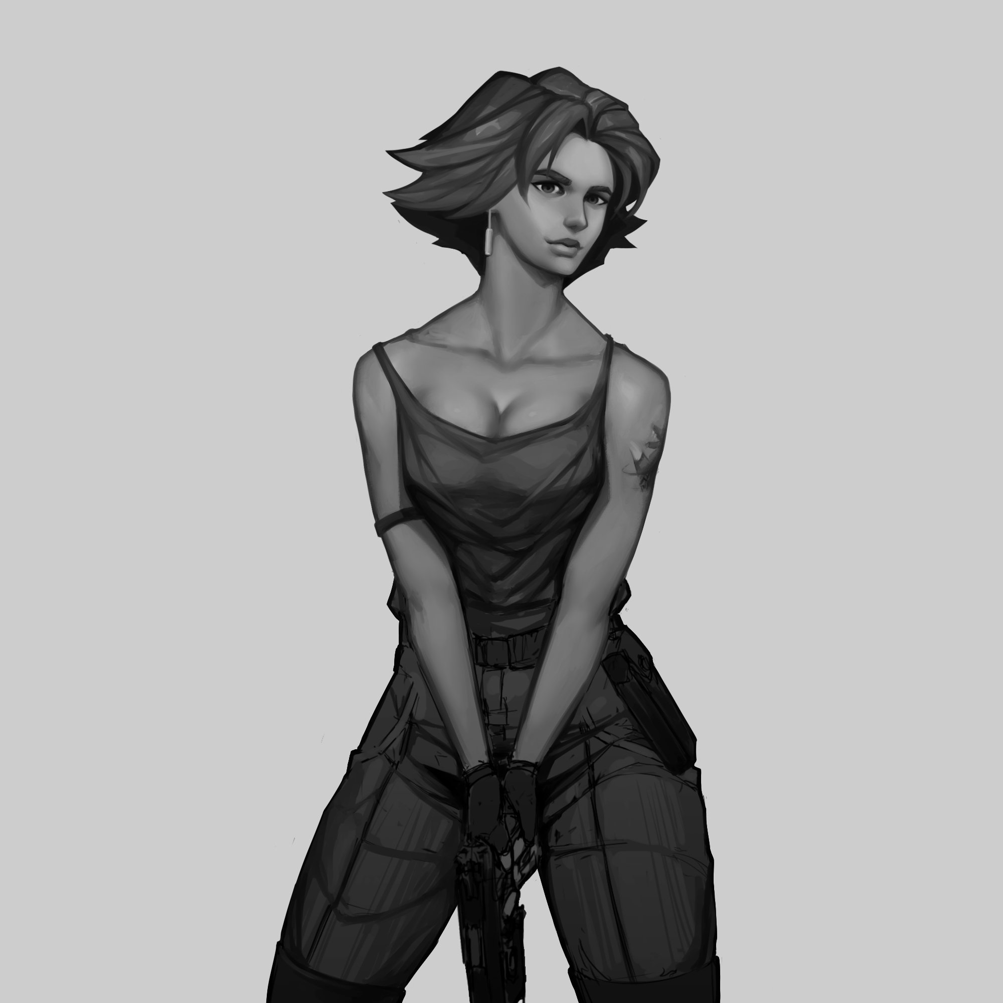Meryl Silverburgh (Metal Gear) Rule 34 Image