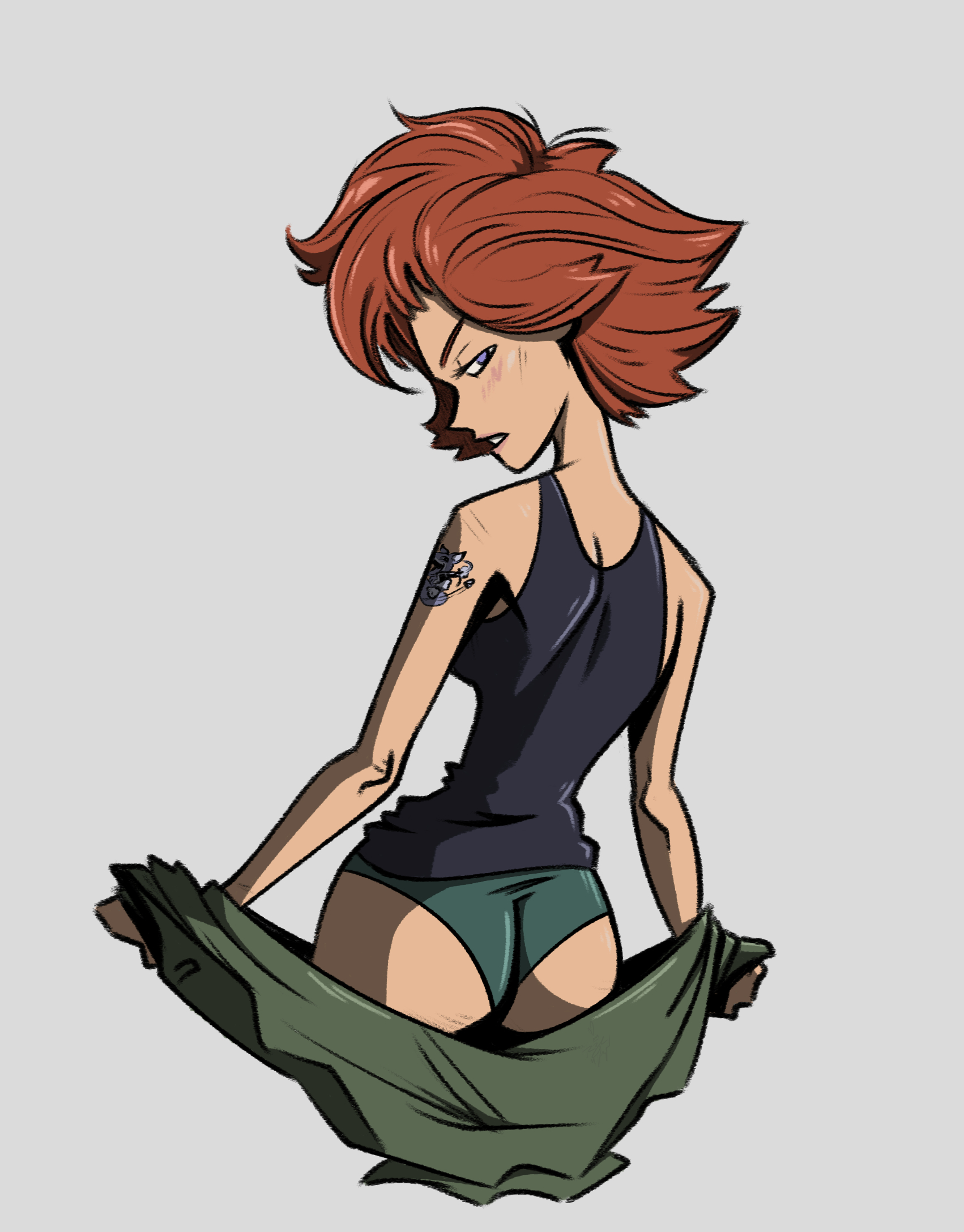Meryl Silverburgh (Metal Gear) Rule 34 Image