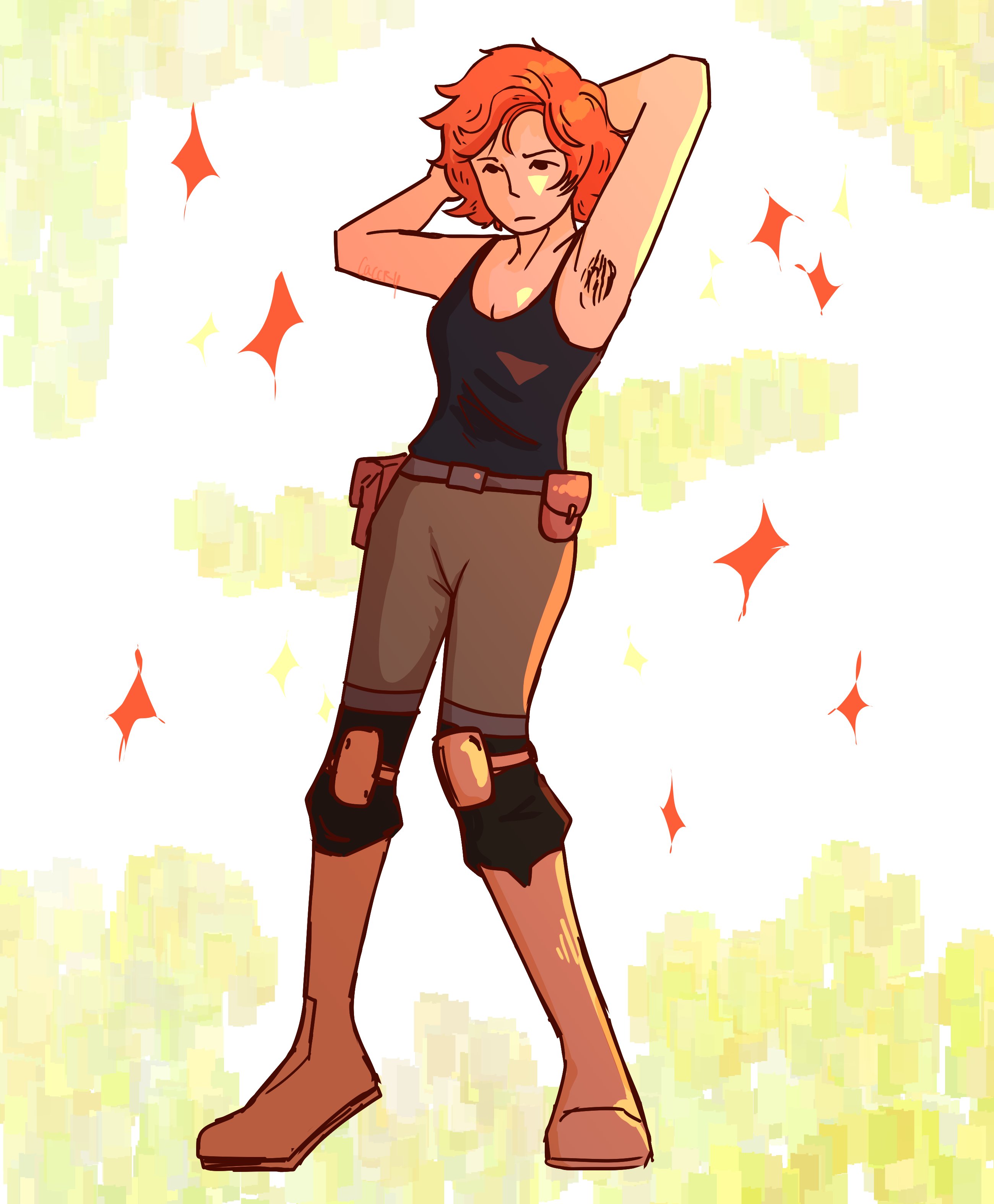 Meryl Silverburgh (Metal Gear) Rule 34 Image