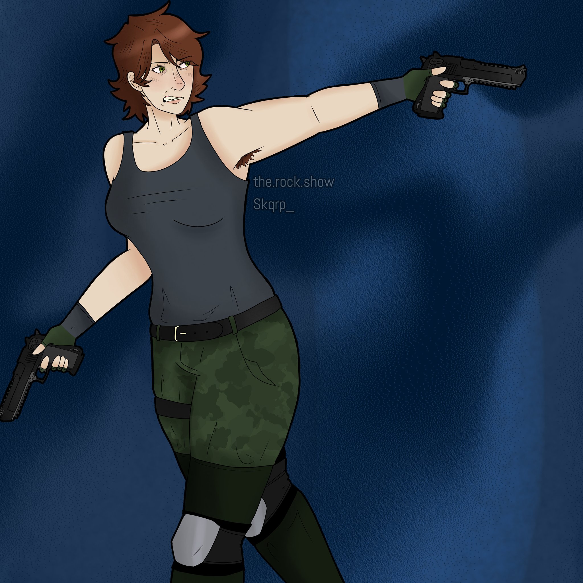 Meryl Silverburgh (Metal Gear) Rule 34 Image