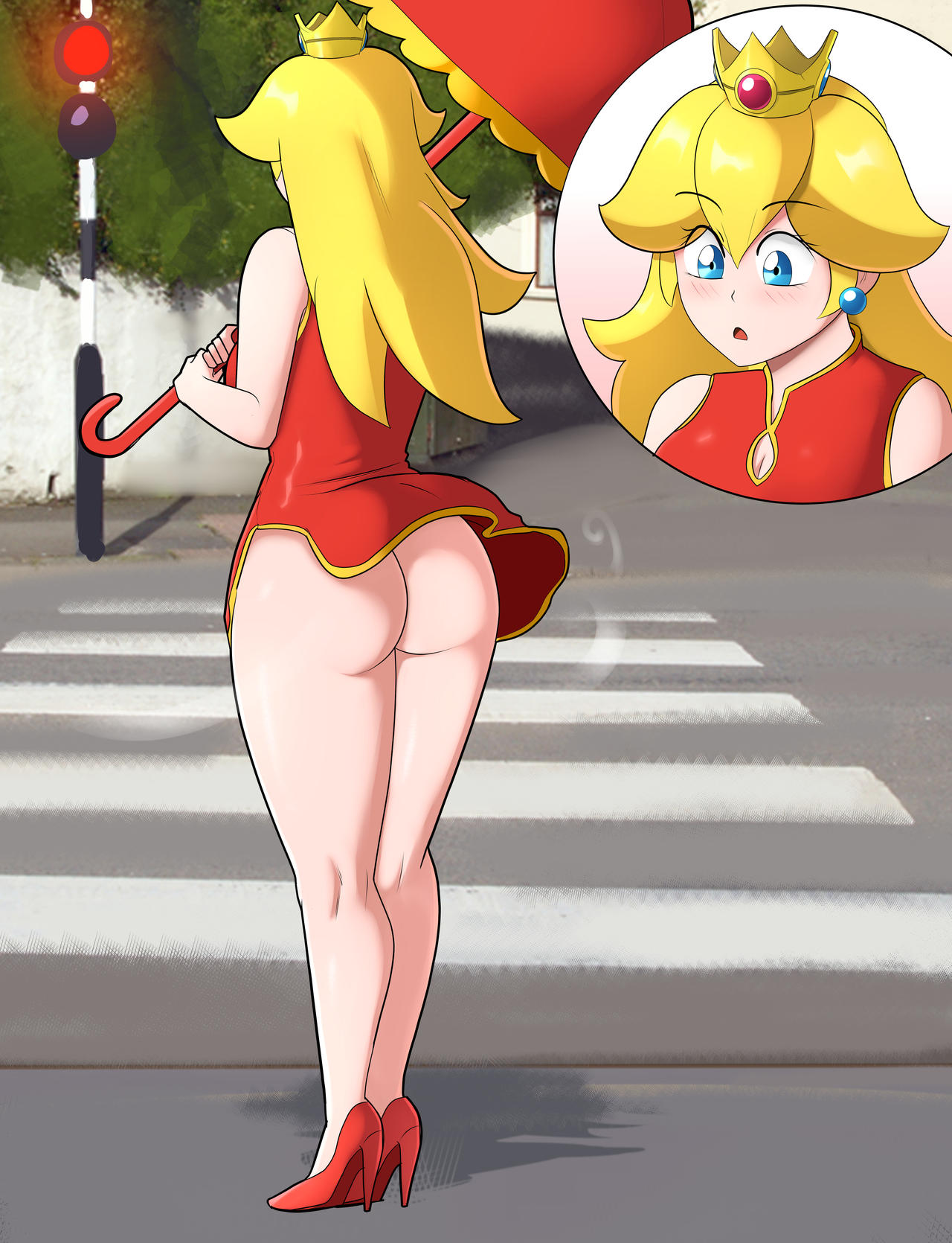 Princess Peach (Mario (Series)) Rule 34 Image