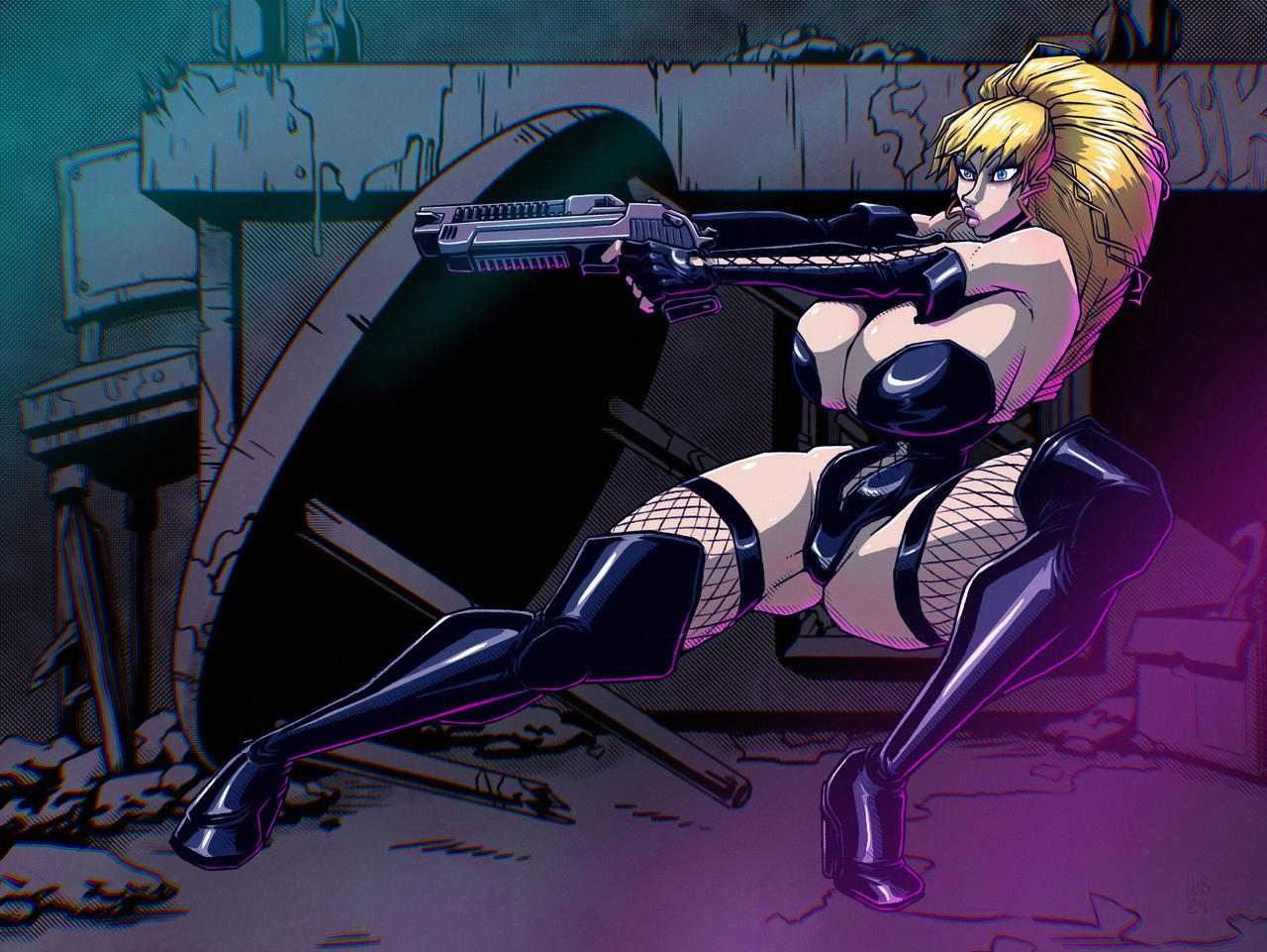 Barb Wire (Character) Rule 34 Image
