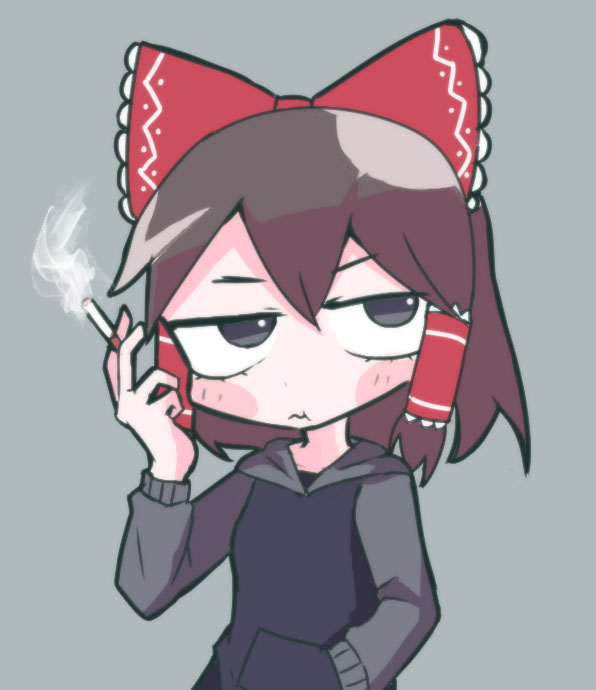 Hakurei Reimu (Cookie (Touhou)) Rule 34 Image
