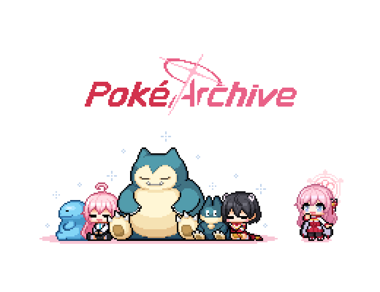 Gen 1 Pokemon (Blue Archive) Rule 34 Image