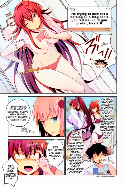 Hyoudou Issei (High School Dxd) Rule 34 Image