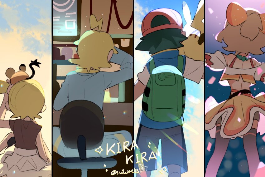 Ash Ketchum (Clemont (Pokemon)) Rule 34 Image