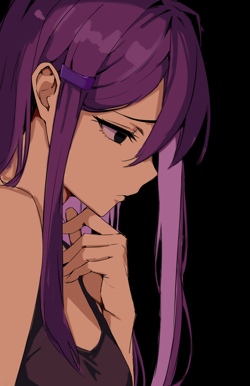 Yuri (Doki Doki Literature Club) Rule 34 Image