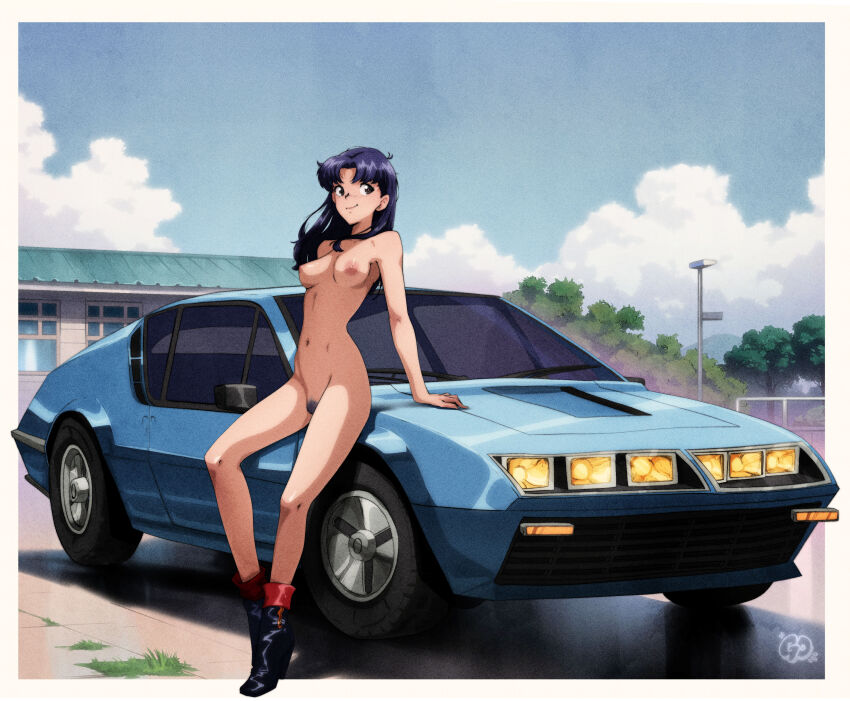 Katsuragi Misato (Neon Genesis Evangelion) Rule 34 Image