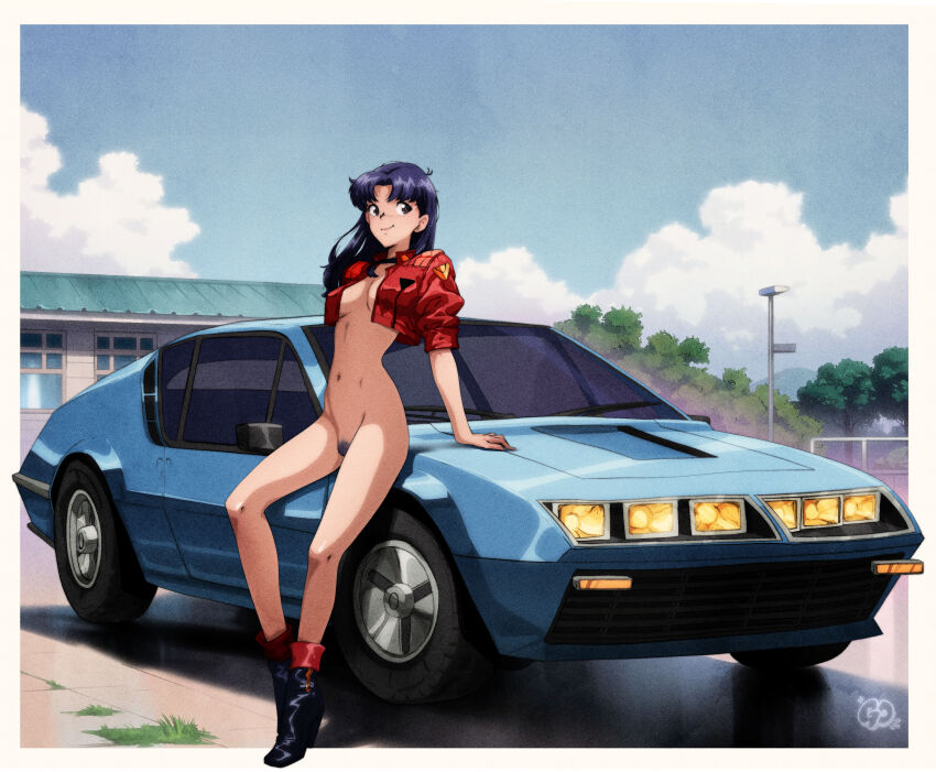 Katsuragi Misato (Neon Genesis Evangelion) Rule 34 Image