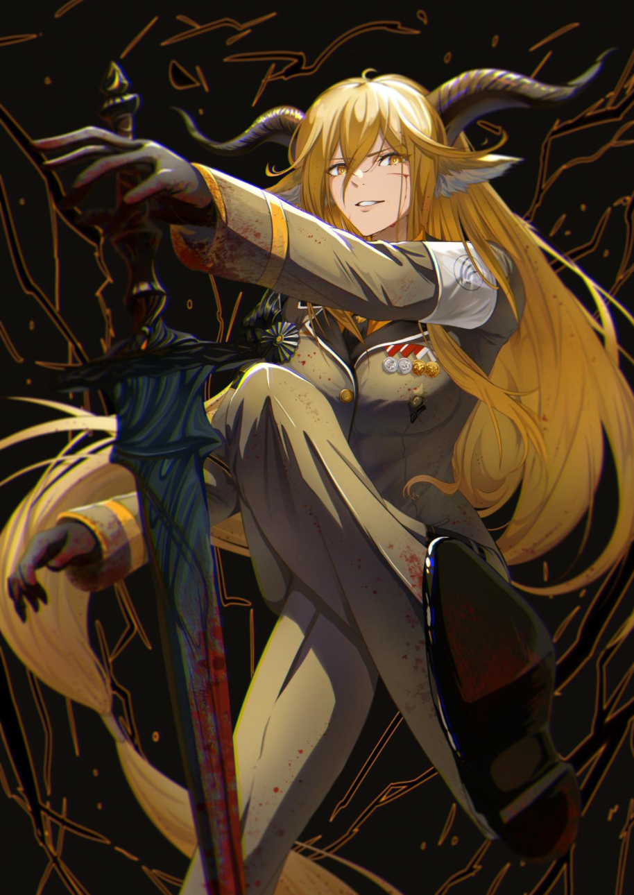 Degenbrecher (Arknights) Rule 34 Image