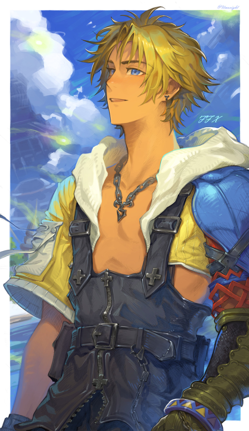 Tidus (Final Fantasy) Rule 34 Image