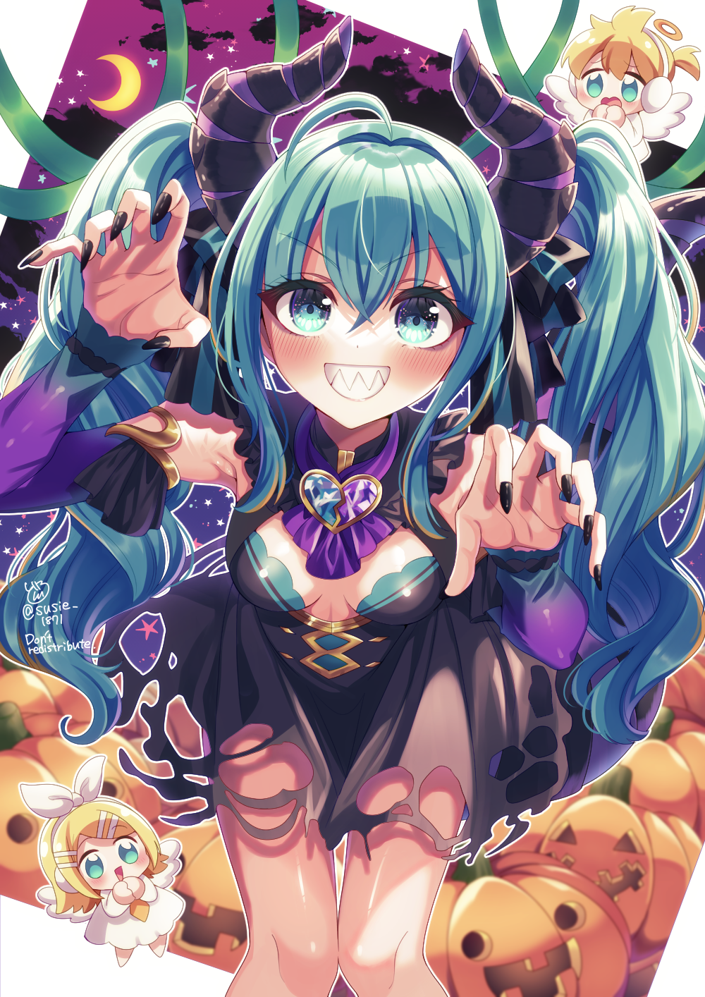 Hatsune Miku (Halloween) Rule 34 Image