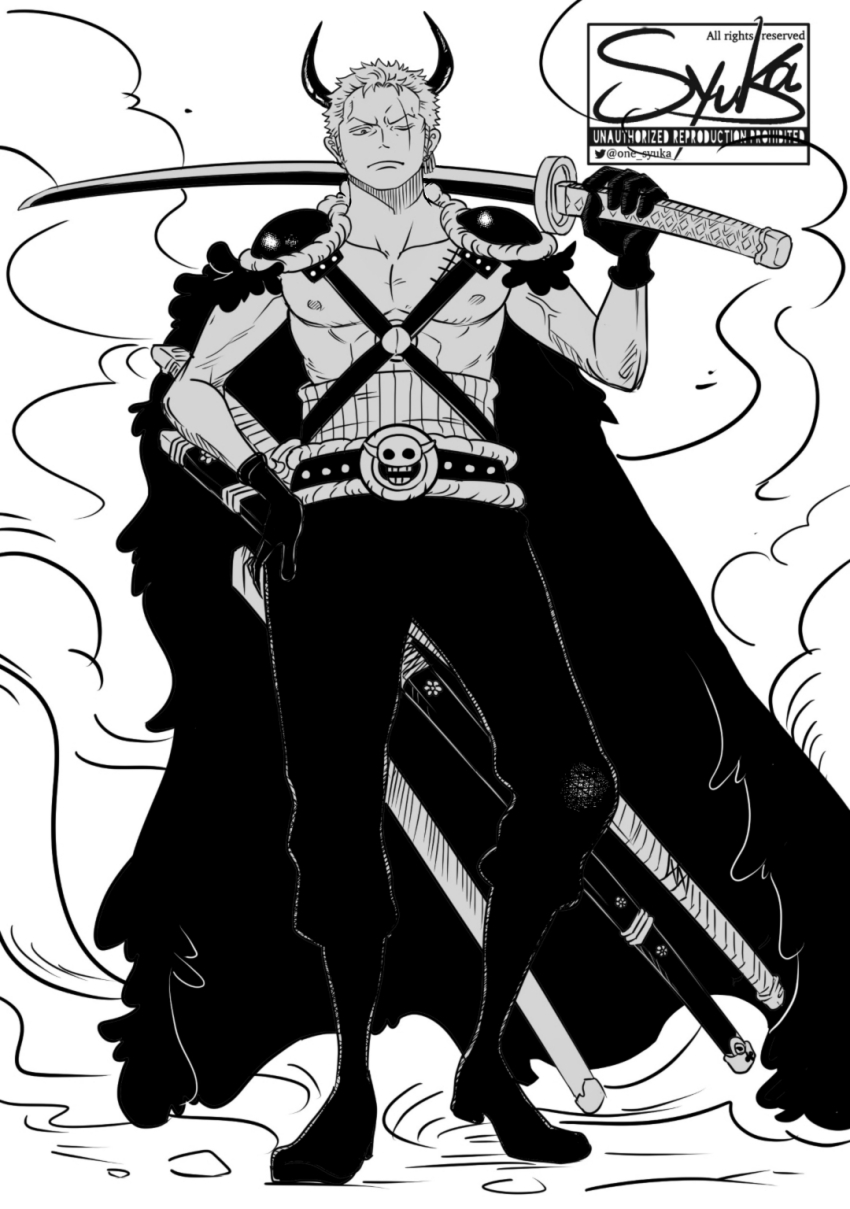 Roronoa Zoro (One Piece) Rule 34 Image