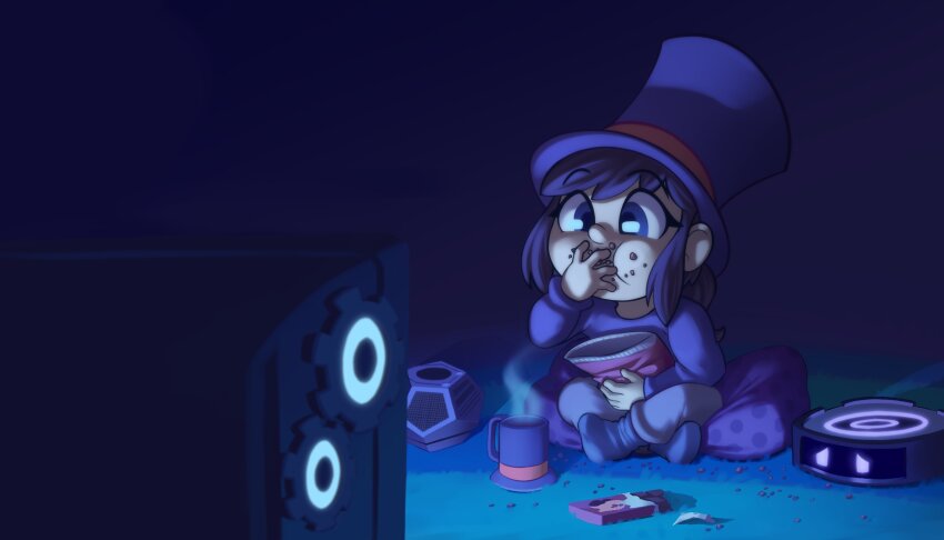 Hat Kid (A Hat In Time) Rule 34 Image