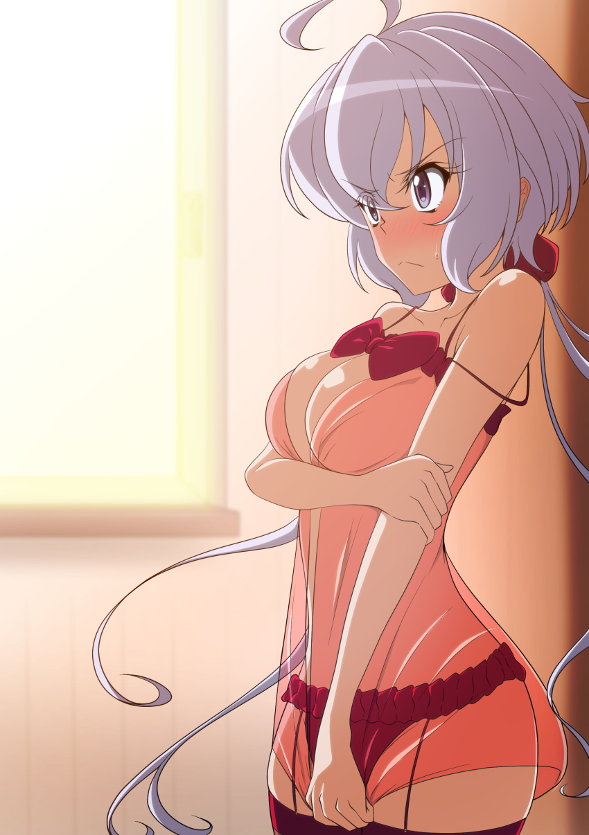 Yukine Chris (Senki Zesshou Symphogear) Rule 34 Image