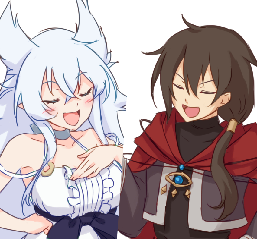Fenrys (Maou No Ore Ga Dorei Elf Wo Yome Ni Shitanda Ga Dou Medereba Ii?) Rule 34 Image