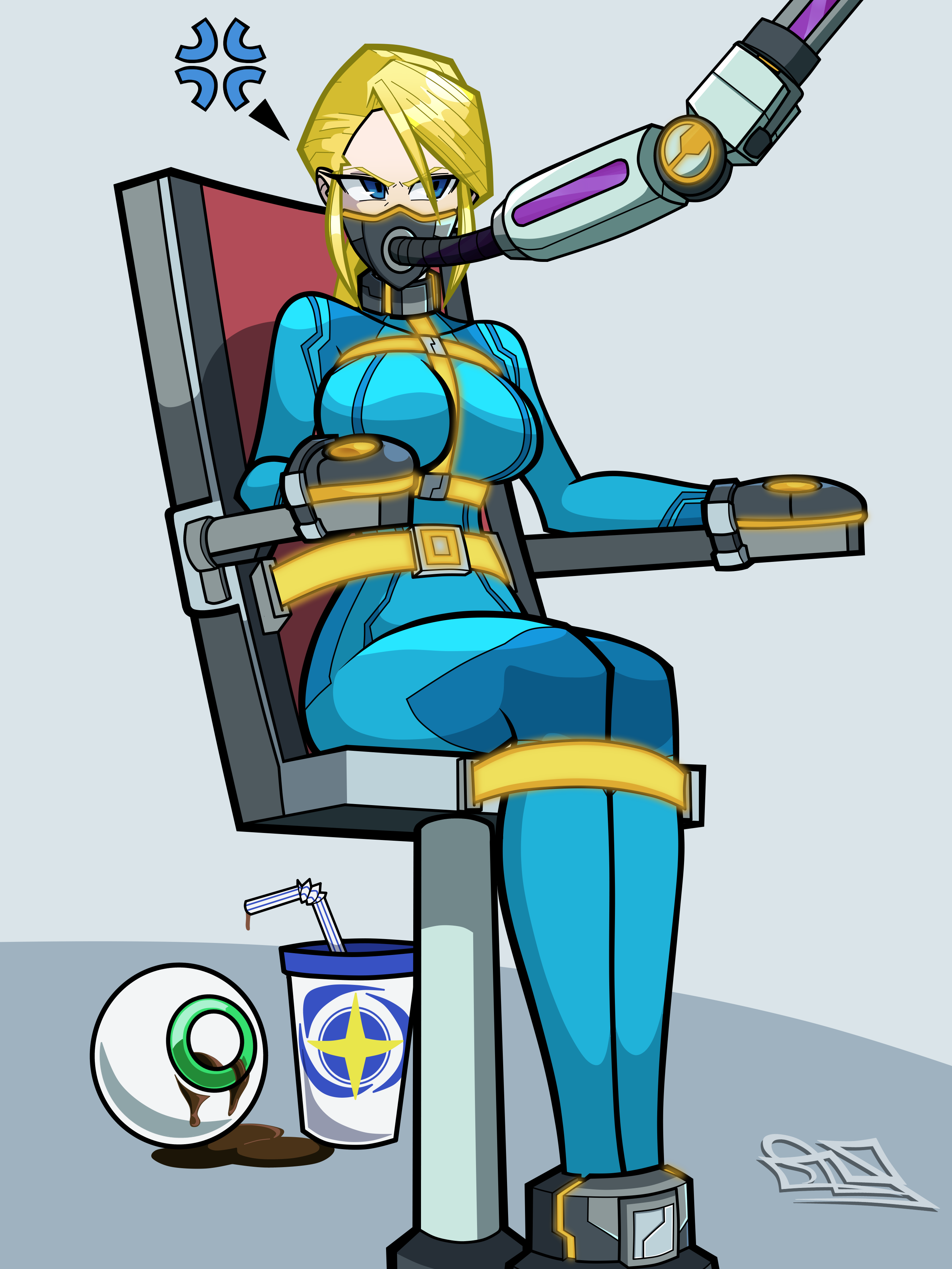 Samus Aran (Metroid) Rule 34 Image