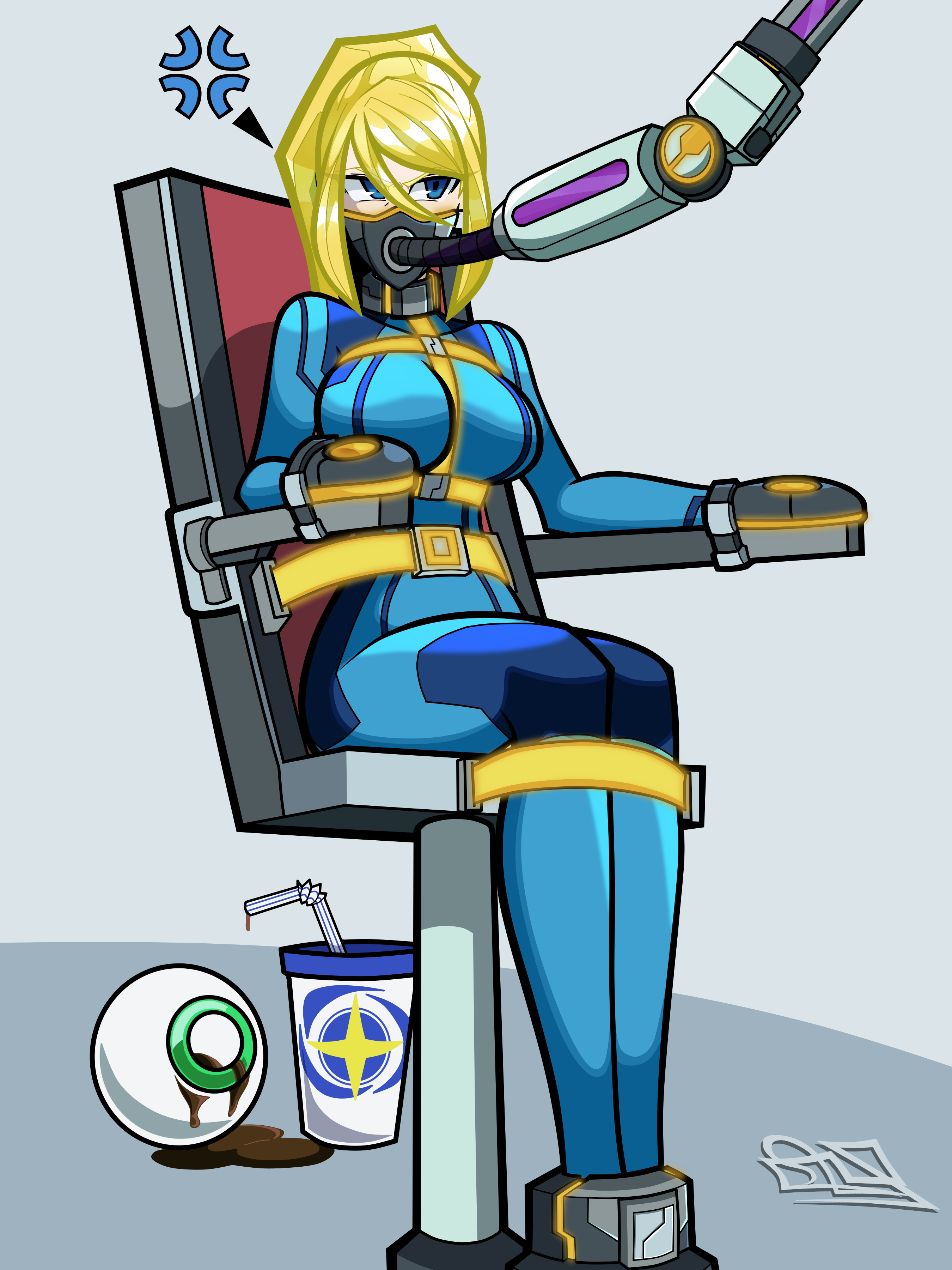 Samus Aran (Metroid) Rule 34 Image