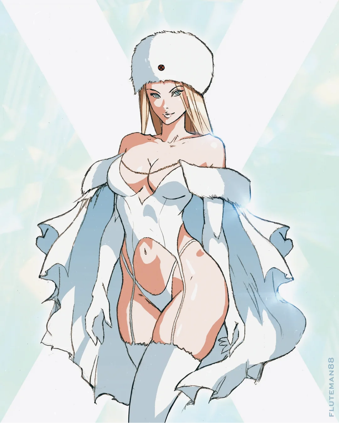 Emma Frost (Marvel) Rule 34 Image