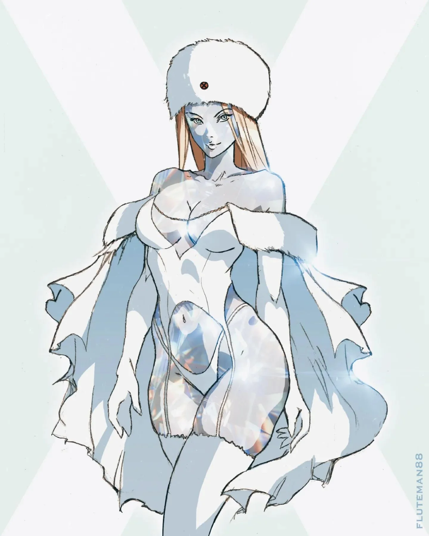 Emma Frost (Marvel) Rule 34 Image