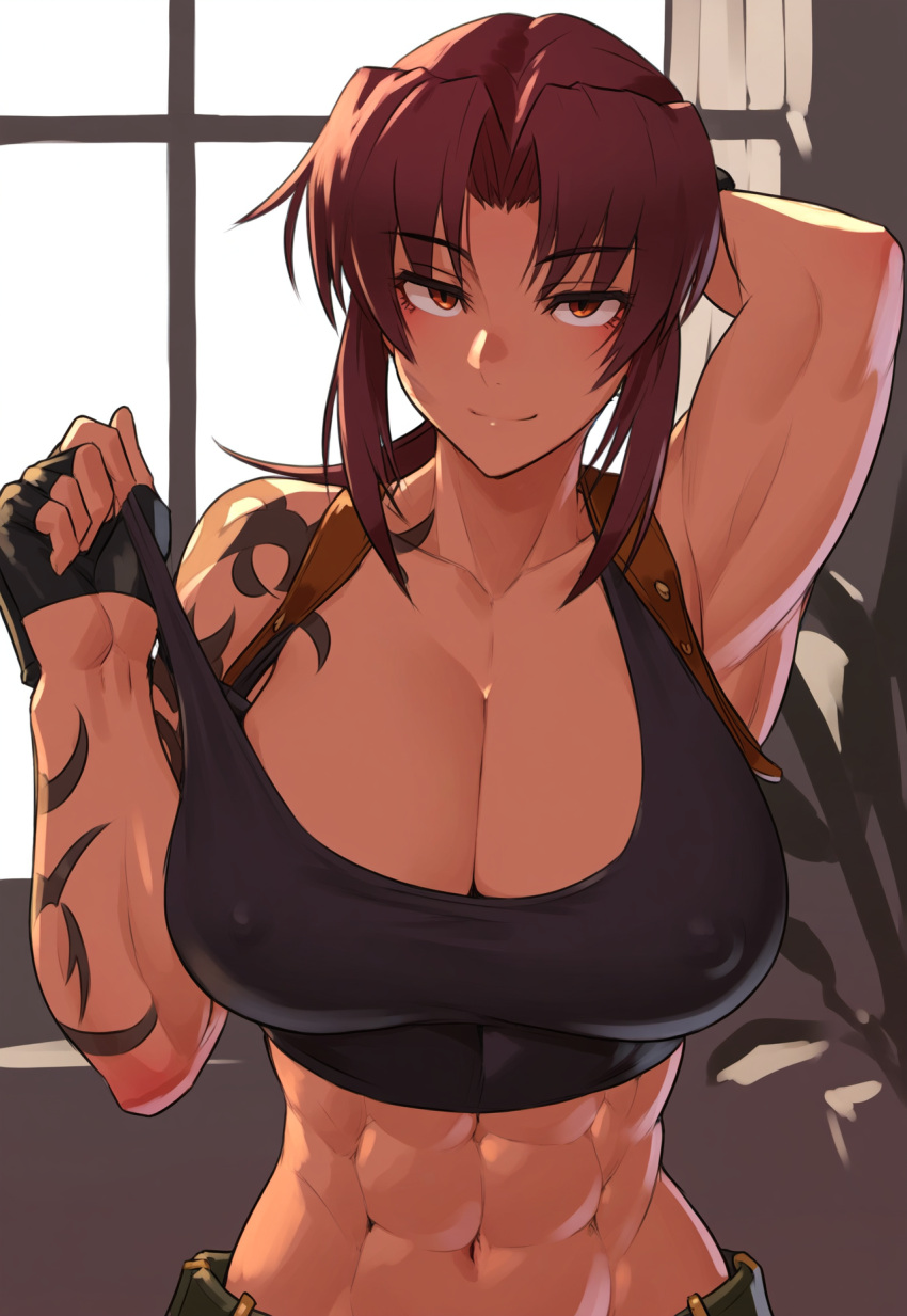 Revy (Black Lagoon) Rule 34 Image