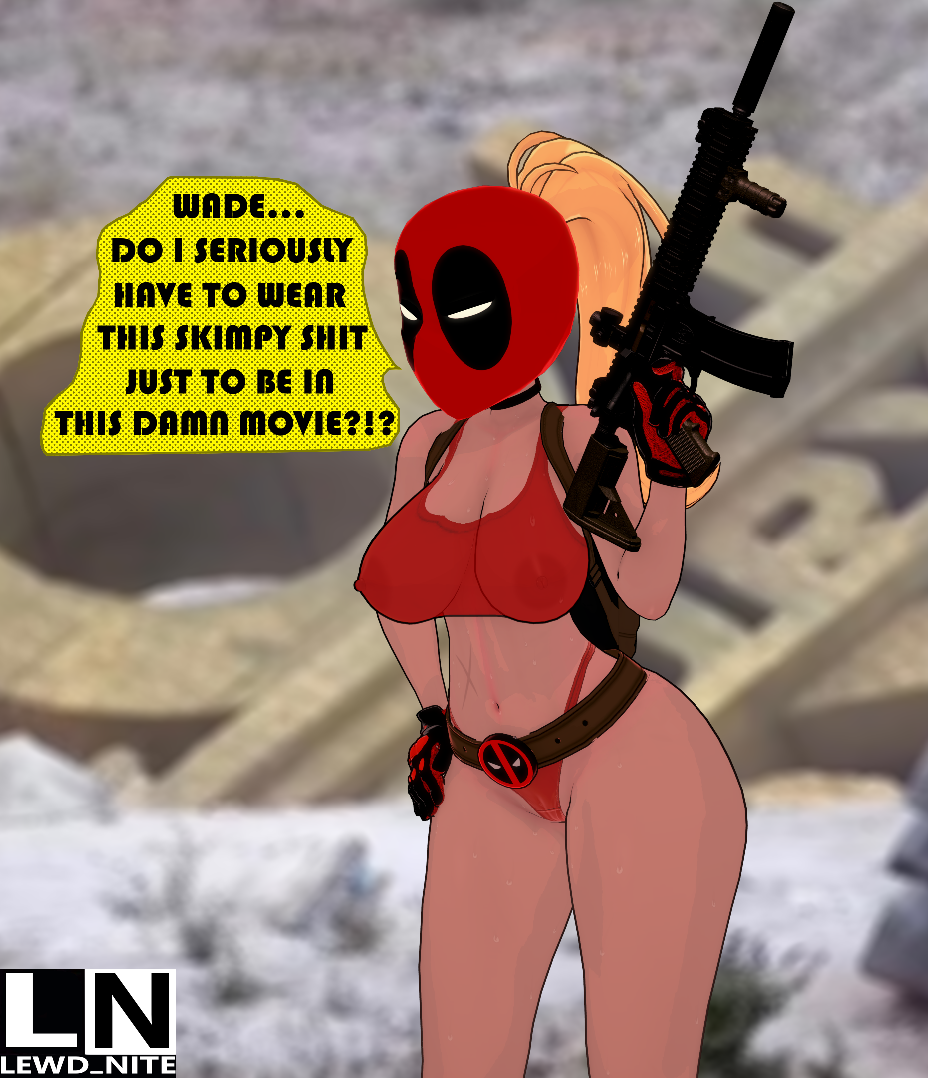 Lady Deadpool (Deadpool Corps) Rule 34 Image