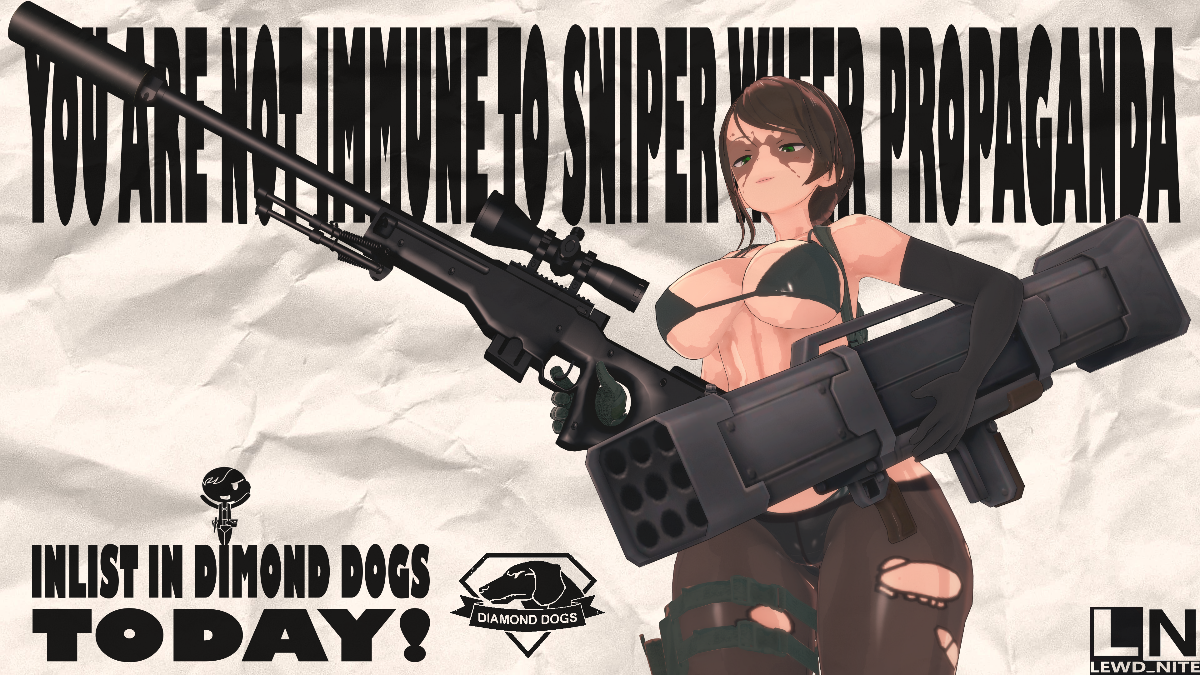 Quiet (Metal Gear) Rule 34 Image