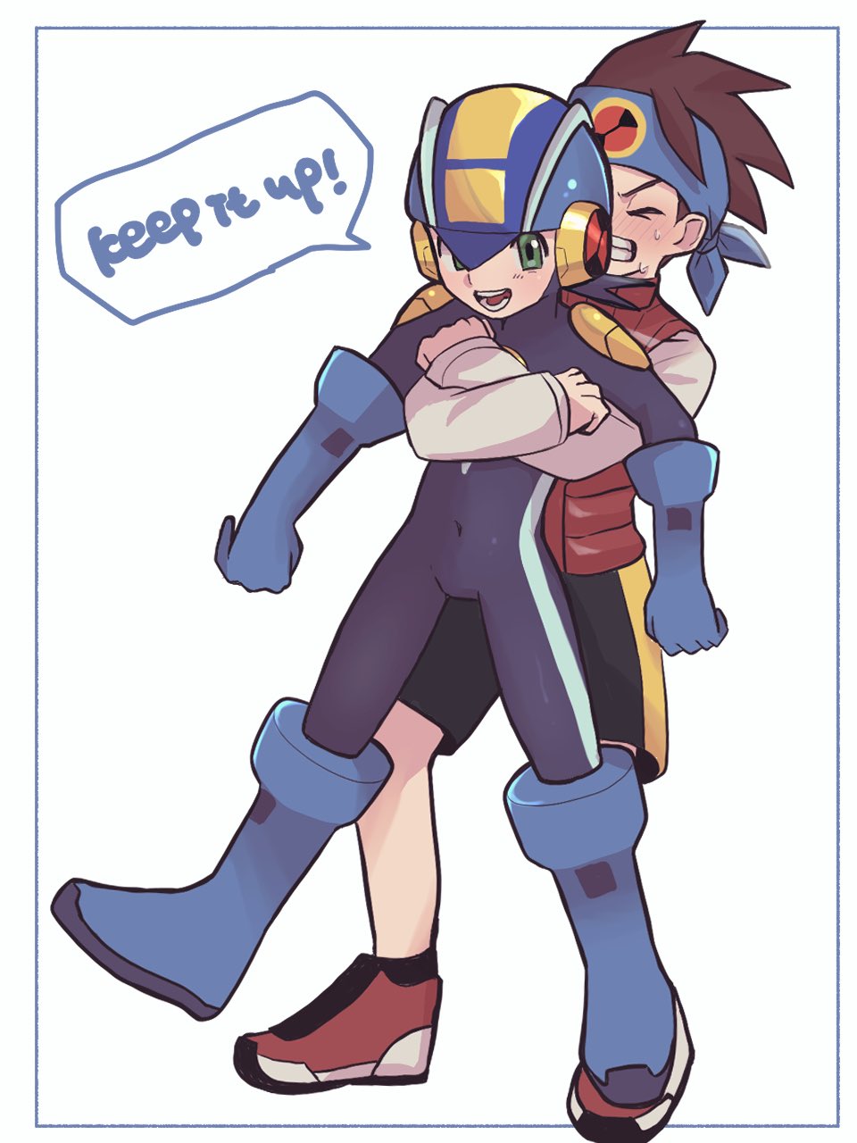 Megaman.Exe (Mega Man (Series)) Rule 34 Image