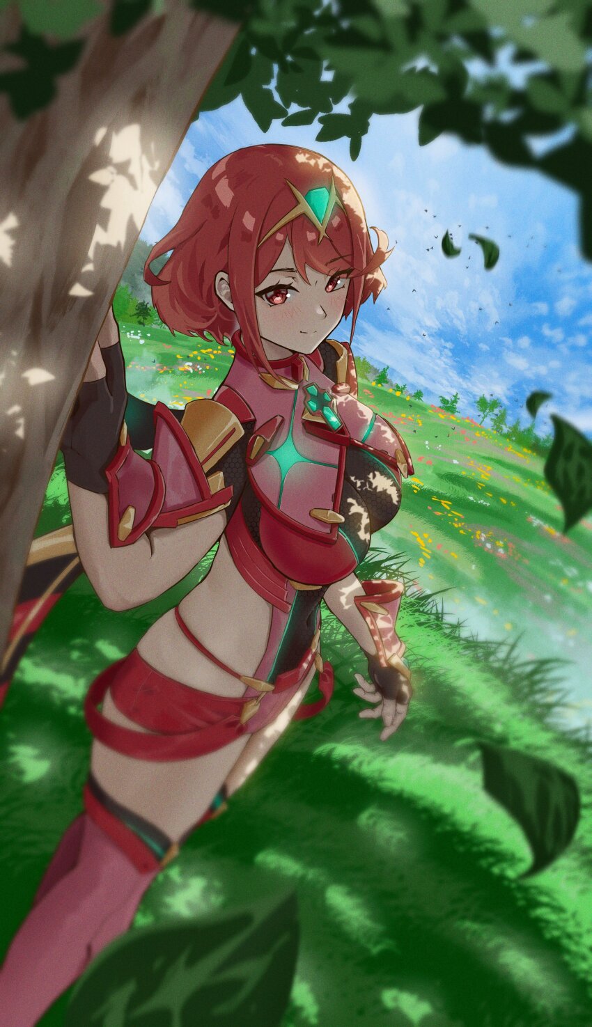 Pyra (Xenoblade) Rule 34 Image