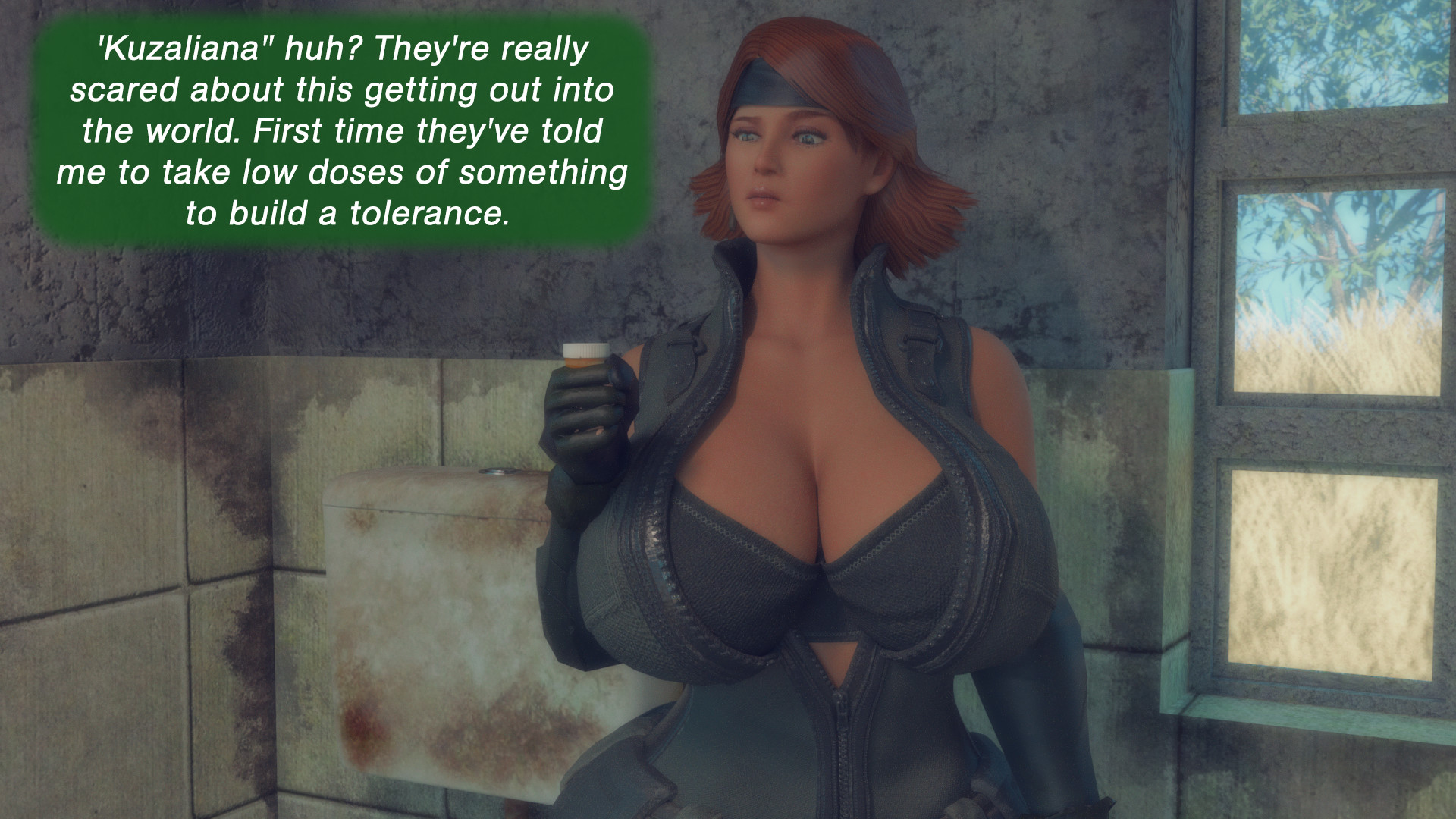 Meryl Silverburgh (Metal Gear) Rule 34 Image