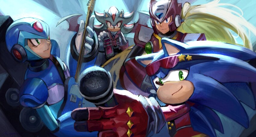 Shadow The Hedgehog (Mega Man (Series)) Rule 34 Image