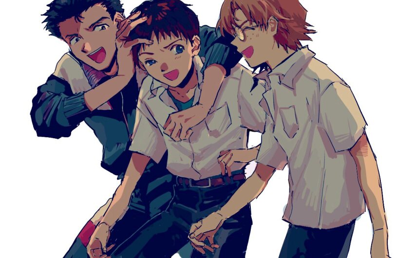 Ikari Shinji (Neon Genesis Evangelion) Rule 34 Image