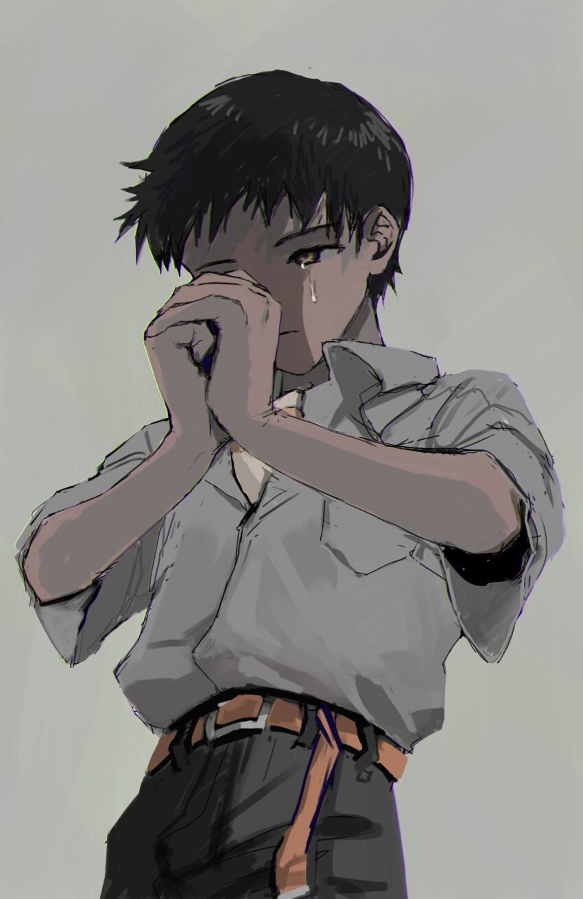 Ikari Shinji (Neon Genesis Evangelion) Rule 34 Image