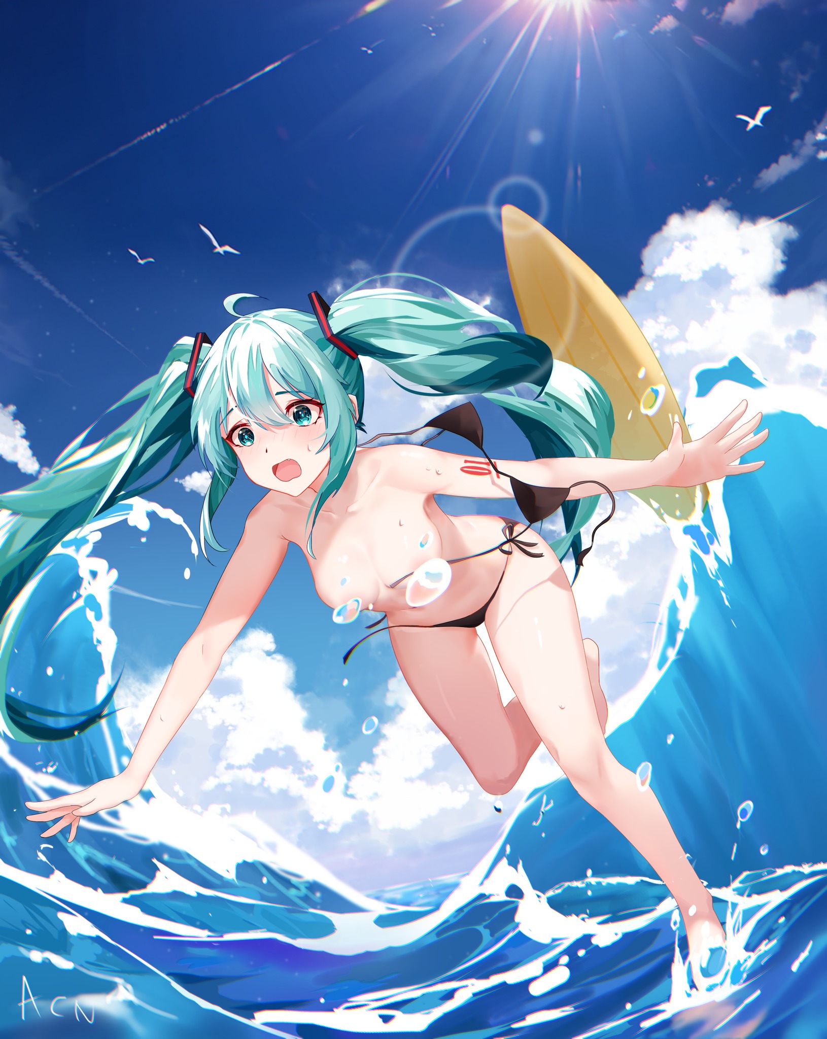 Hatsune Miku (Vocaloid) Rule 34 Image
