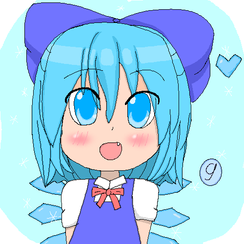 Cirno (Touhou) Rule 34 Image