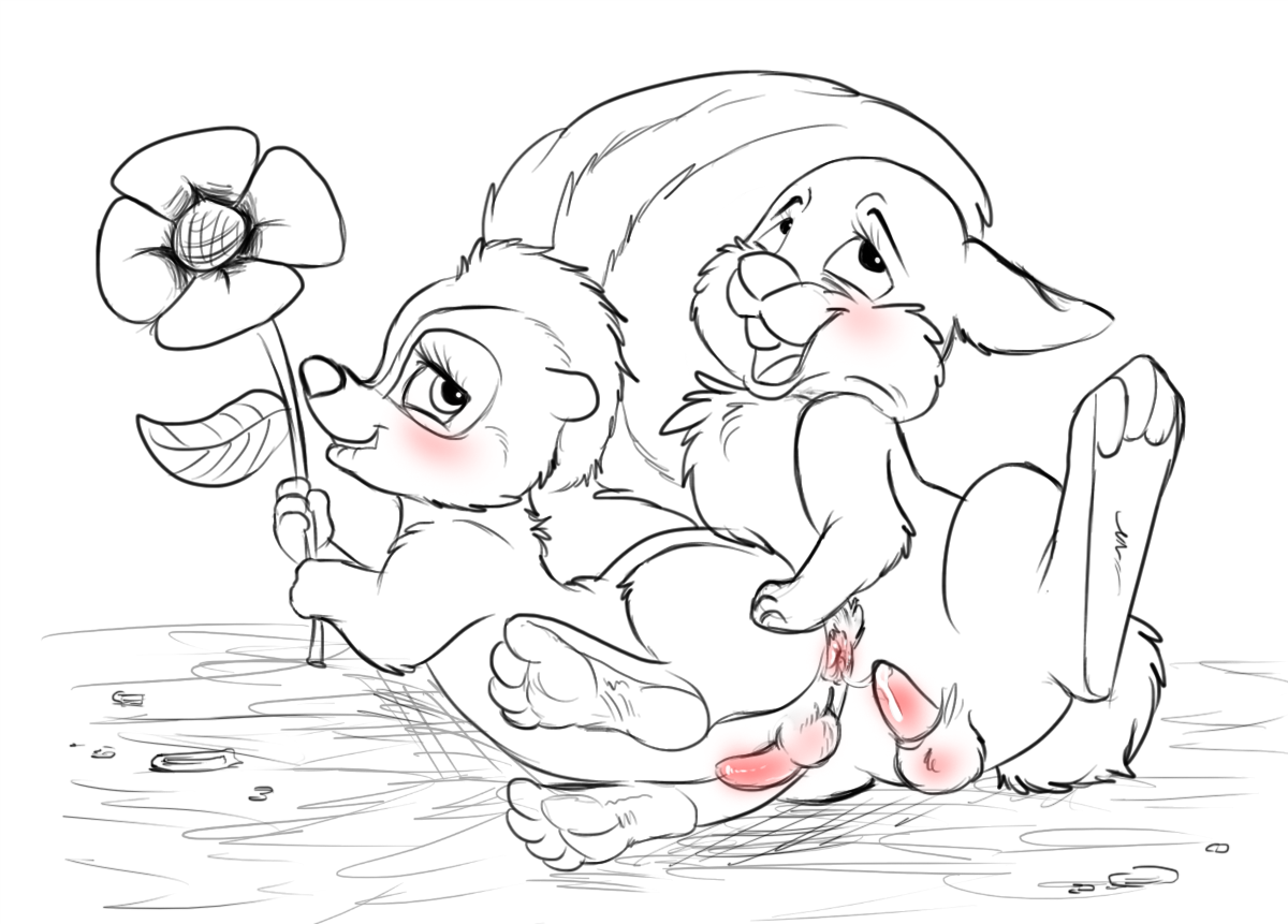 Flower (Bambi) Rule 34 Image