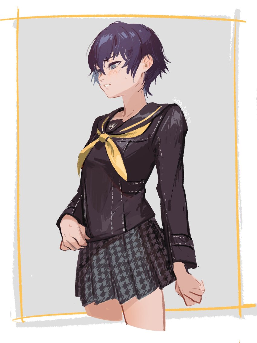 Shirogane Naoto (Persona) Rule 34 Image