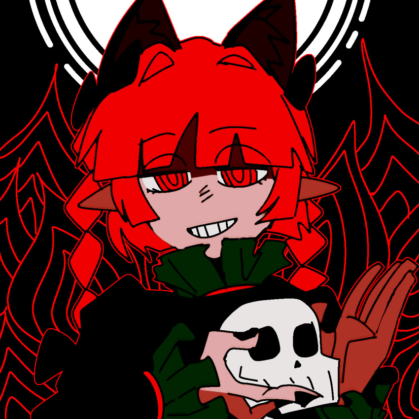 Kaenbyou Rin (Touhou) Rule 34 Image