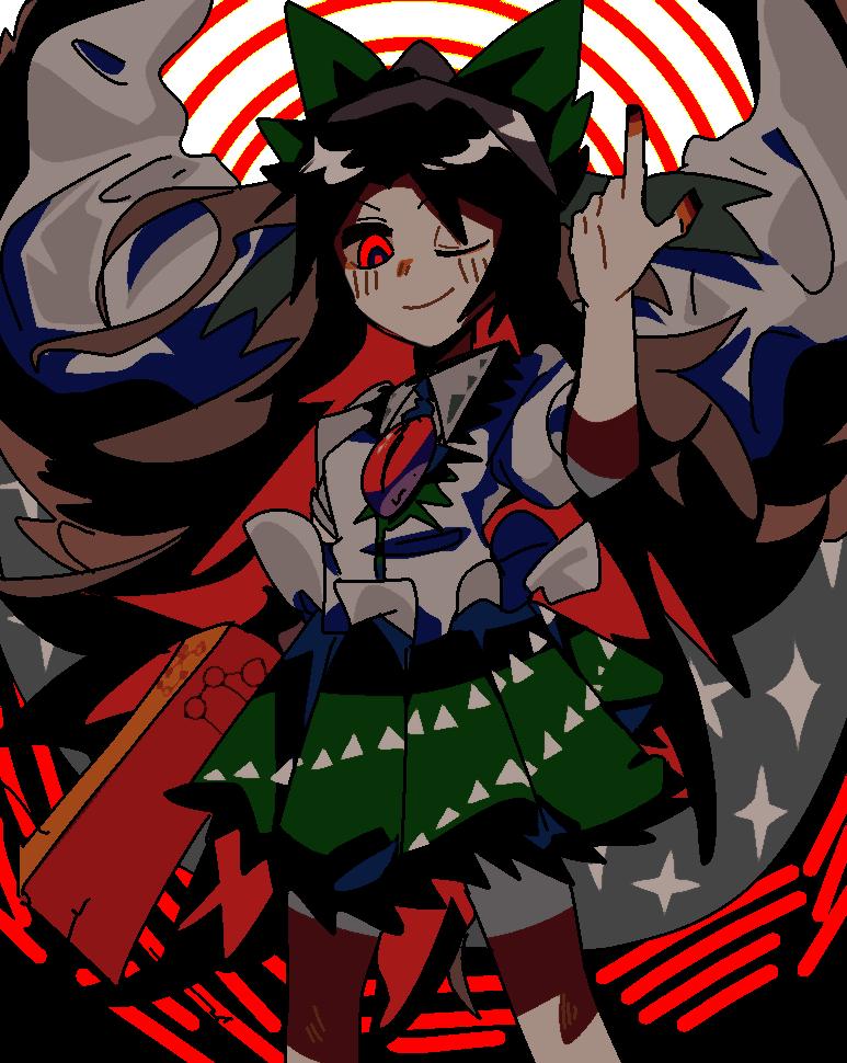 Reiuji Utsuho (Touhou) Rule 34 Image