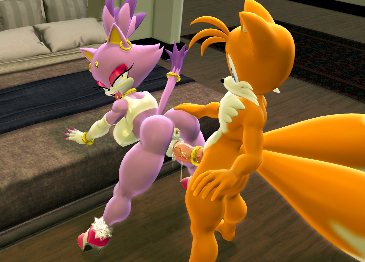 Blaze The Cat (Sonic (Series)) Rule 34 Image