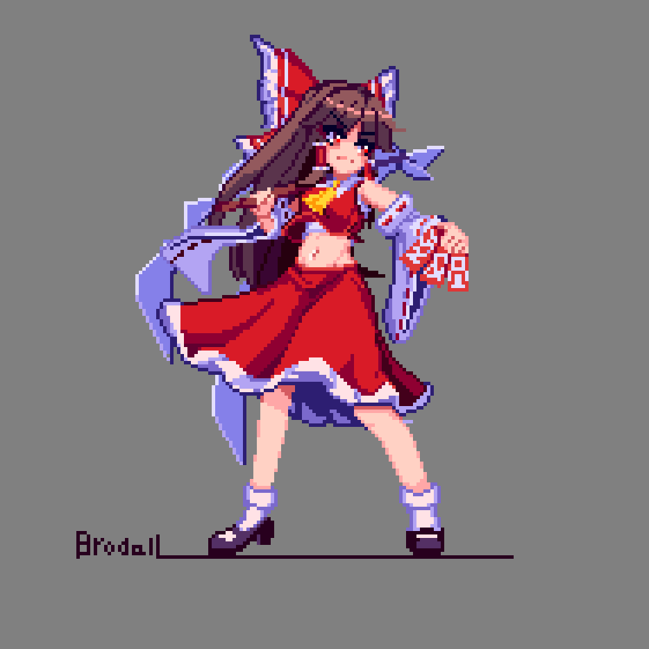 Hakurei Reimu (Touhou) Rule 34 Image