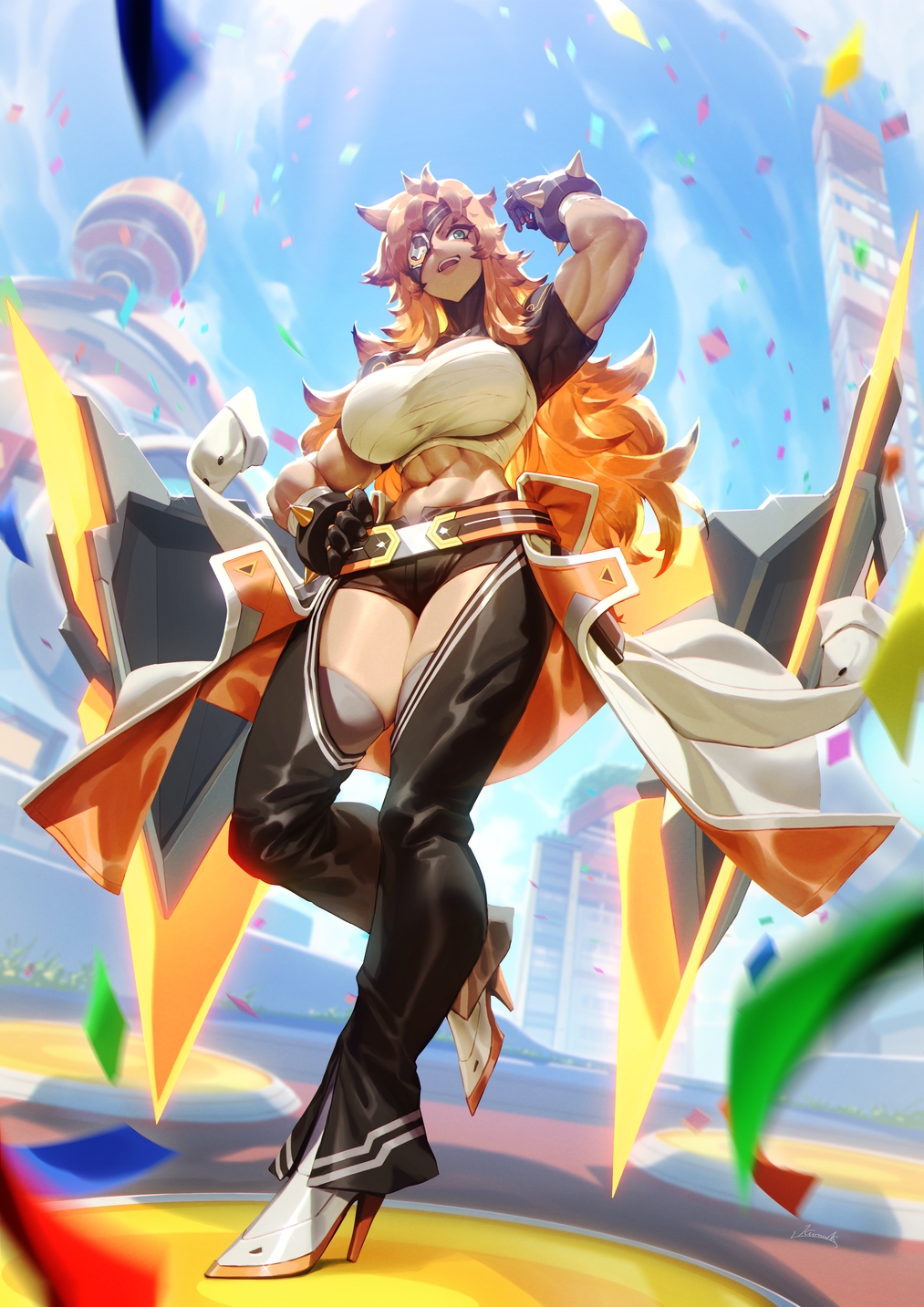 Asher (Omega Strikers) Rule 34 Image