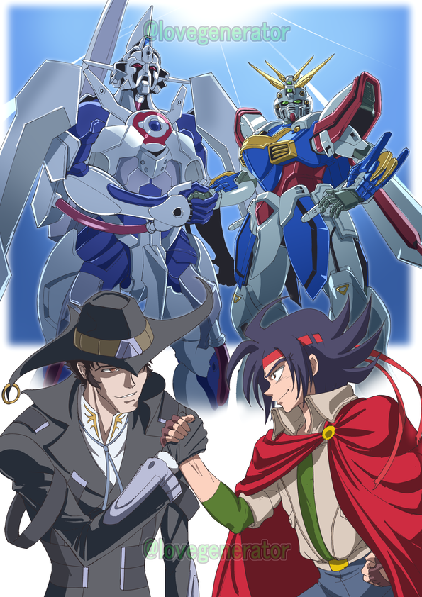 Domon Kasshu (G Gundam) Rule 34 Image