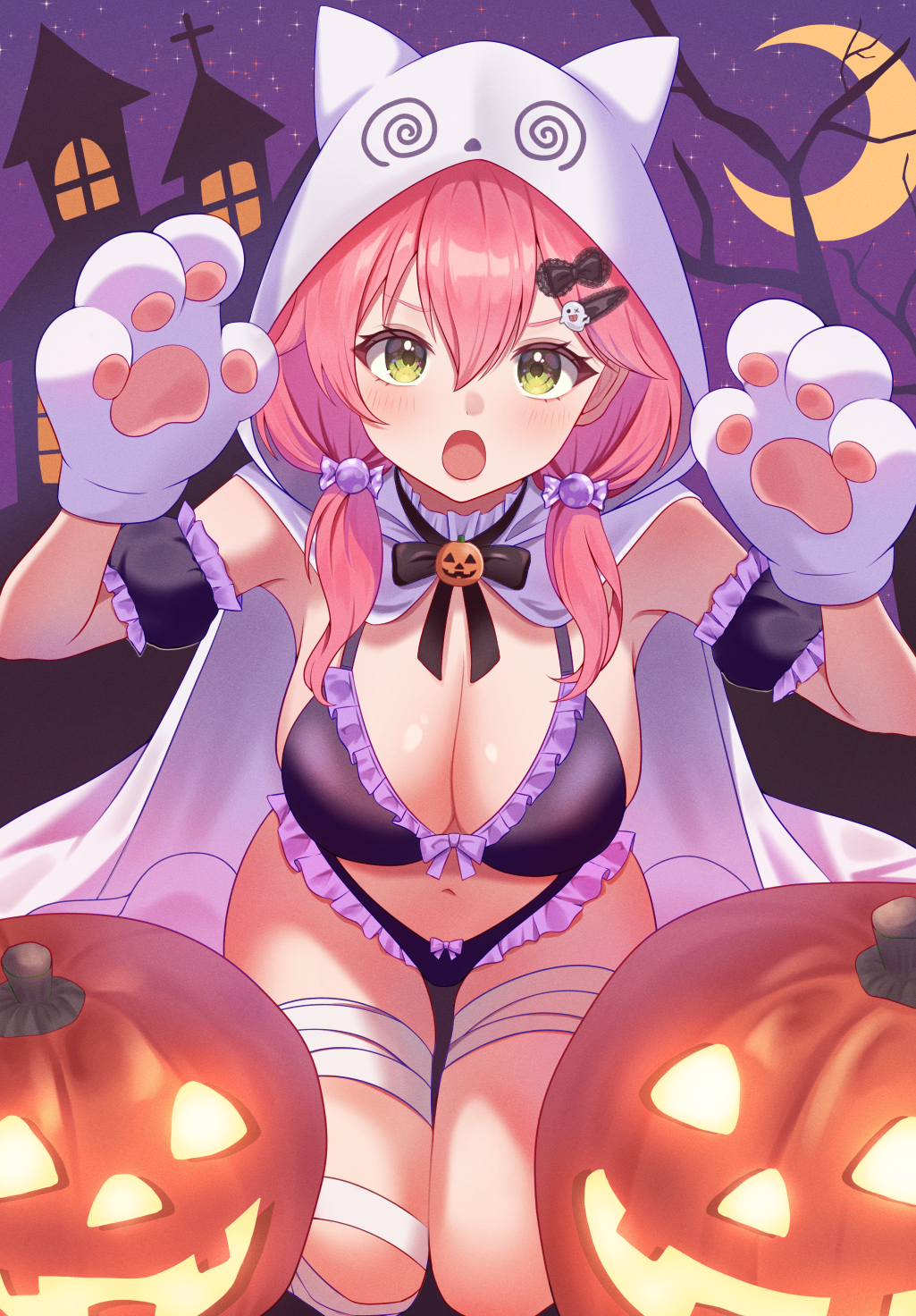 Sakura Miko (Halloween) Rule 34 Image