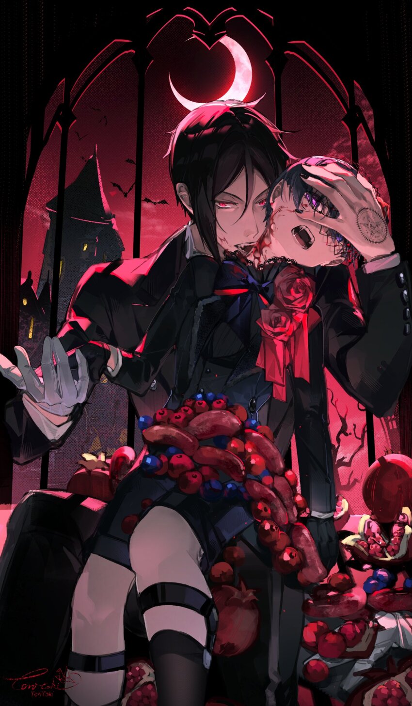 Ciel Phantomhive (Kuroshitsuji) Rule 34 Image