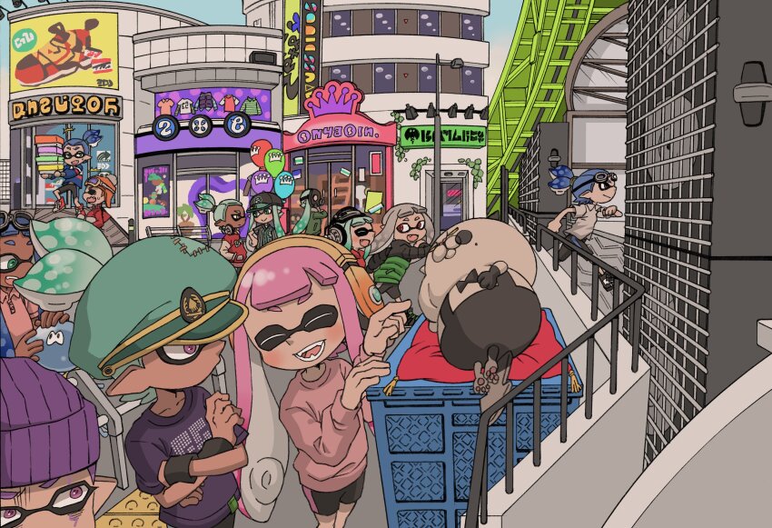 Inkling (Judd (Splatoon)) Rule 34 Image