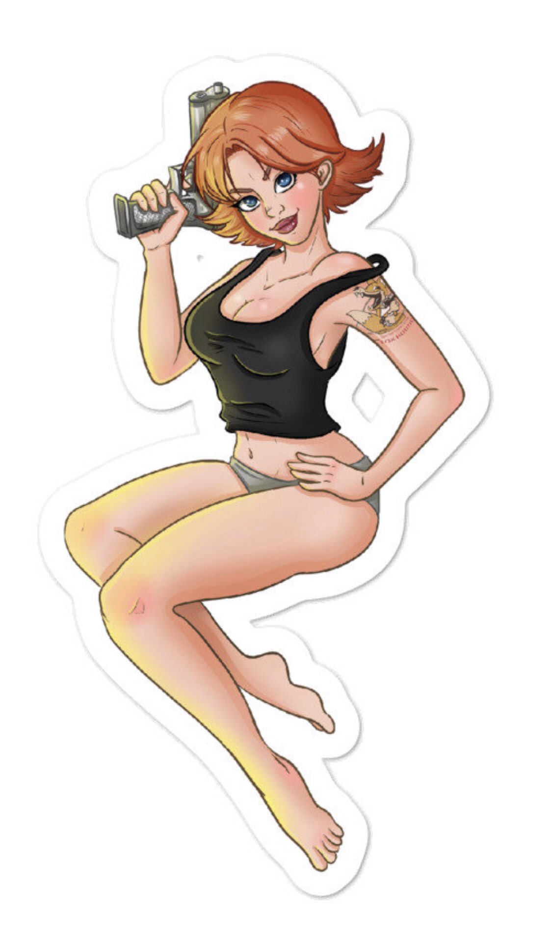 Meryl Silverburgh (Metal Gear) Rule 34 Image
