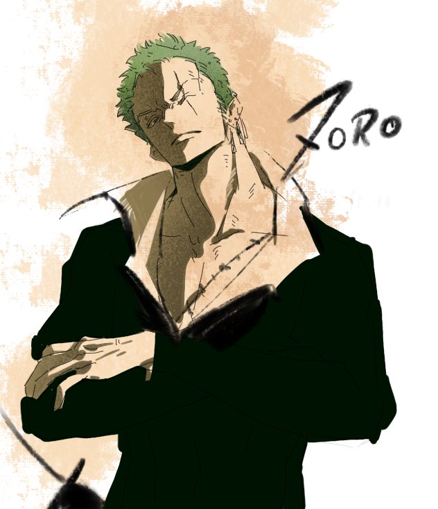 Roronoa Zoro (One Piece) Rule 34 Image