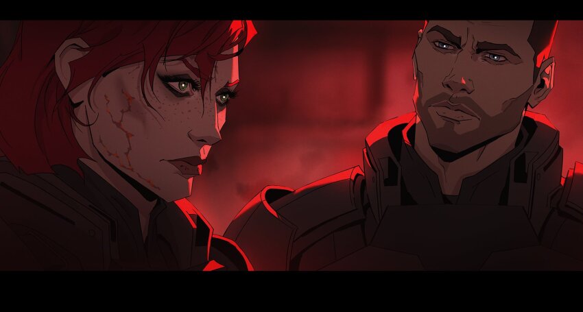 Commander Shepard (Commander Shepard (Female)) Rule 34 Image