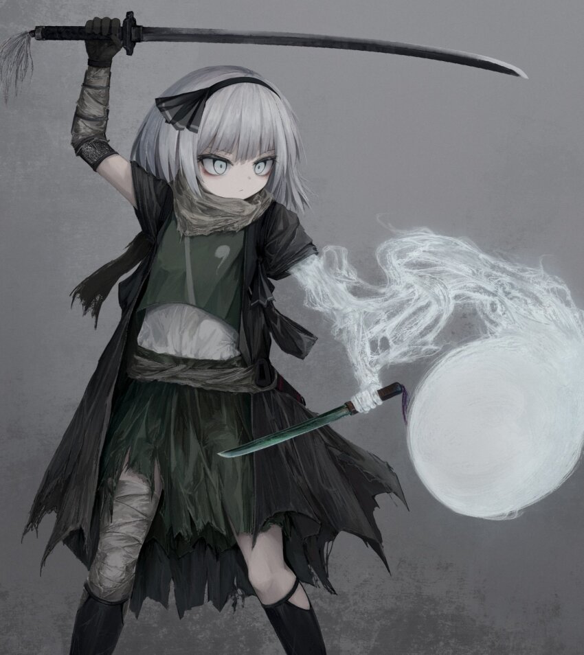Konpaku Youmu (Touhou) Rule 34 Image